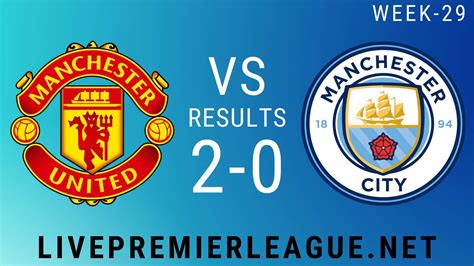 manchester united vs manchester city results